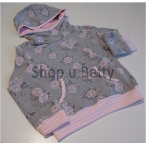 Mikina s kapucí v. 110 cm DO173